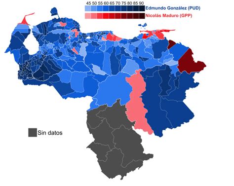 File:Municipalities map of Venezuela 2024 presidential elelection .